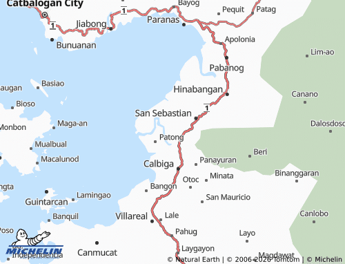MICHELIN Calayaan map - ViaMichelin