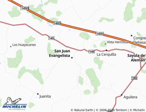Mapa MICHELIN La Esperanza - ViaMichelin