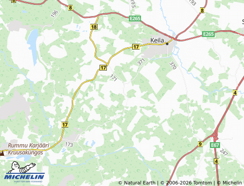 MICHELIN Ohtu map - ViaMichelin