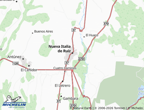 Mappa MICHELIN Libertad - ViaMichelin