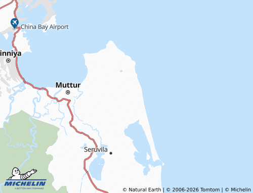 Mappa MICHELIN Paddalipuram - ViaMichelin