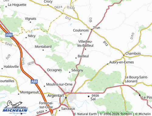 Mappa MICHELIN Bailleul - ViaMichelin