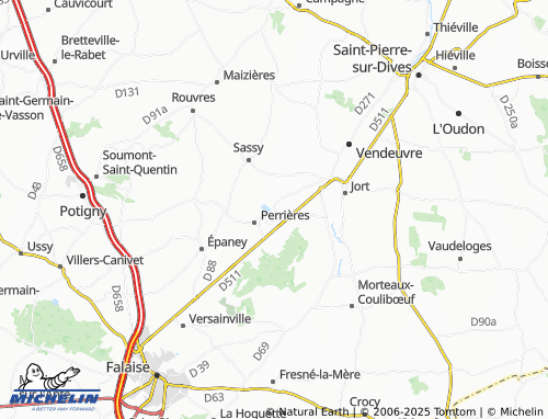MICHELIN Le Breuil map - ViaMichelin