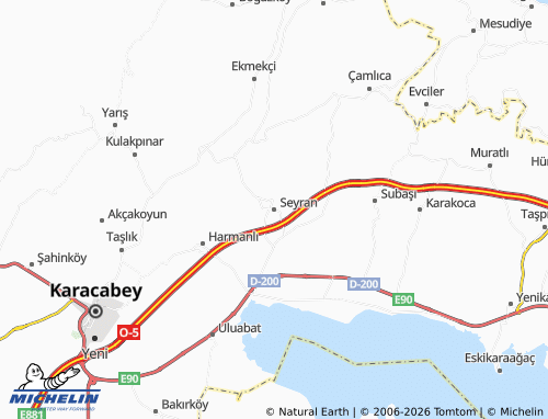 Mappa MICHELIN Seyran - ViaMichelin