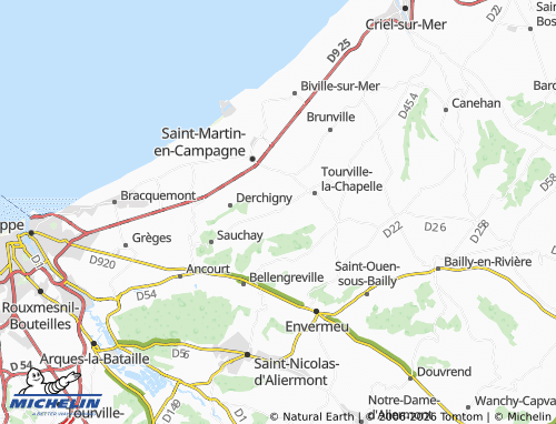 Mapa MICHELIN Glicourt - ViaMichelin