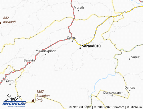 Mappa MICHELIN Tepeköy - ViaMichelin
