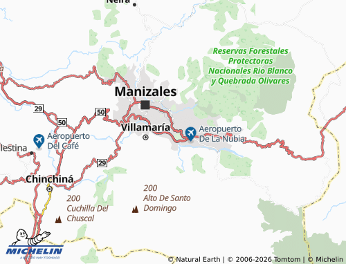 Mapa MICHELIN El Trébol - ViaMichelin