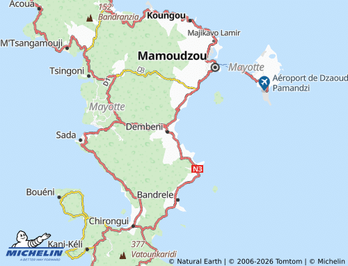 Mapa MICHELIN Iloni - ViaMichelin
