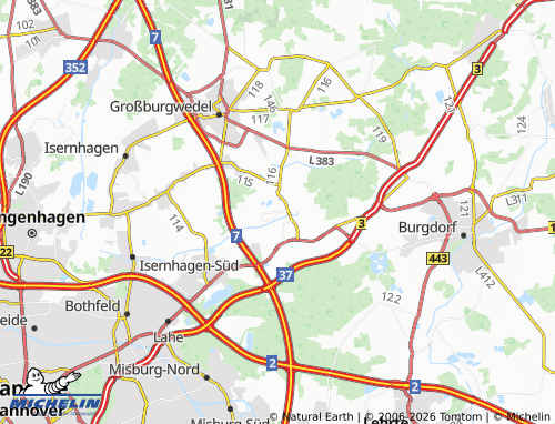 MICHELIN Lohne map - ViaMichelin