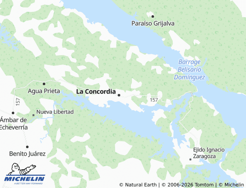MICHELIN De Candelaria map - ViaMichelin