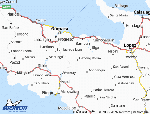MICHELIN Laguna map - ViaMichelin