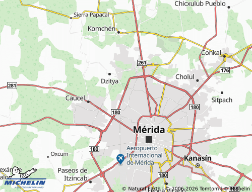 MICHELIN-Landkarte Cámara de la Construcción - ViaMichelin