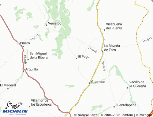 MICHELIN El Pego map - ViaMichelin