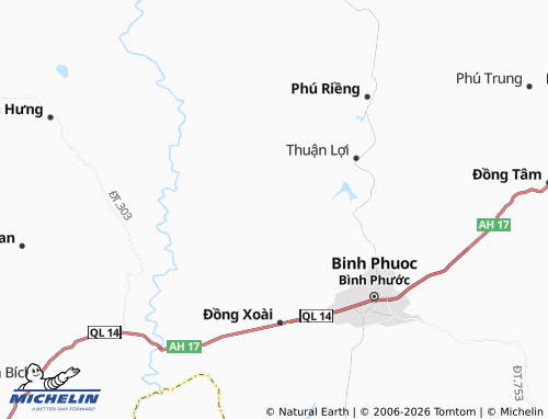 Mapa MICHELIN Thuận Phú - ViaMichelin