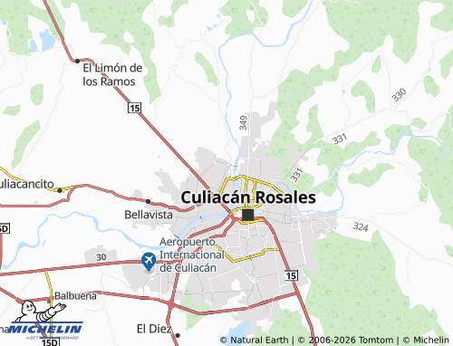 Carte MICHELIN Diez de Abril - ViaMichelin
