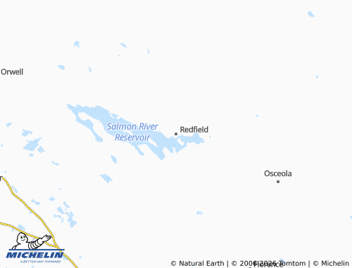 Mapa MICHELIN Redfield - ViaMichelin