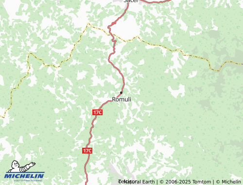 MICHELIN Romuli map - ViaMichelin