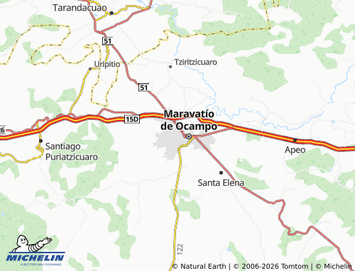 Mapa MICHELIN Independencia - ViaMichelin