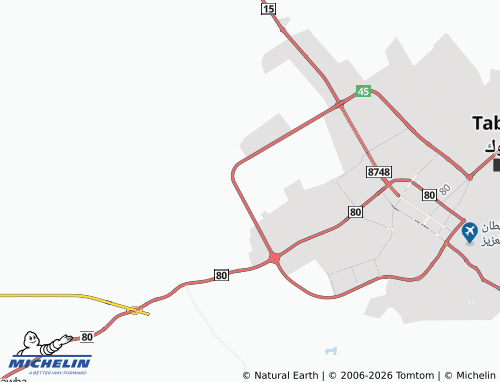 MICHELIN Taibah map - ViaMichelin