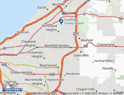 MICHELIN Lyndhurst map - ViaMichelin