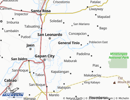 MICHELIN San Josef map - ViaMichelin