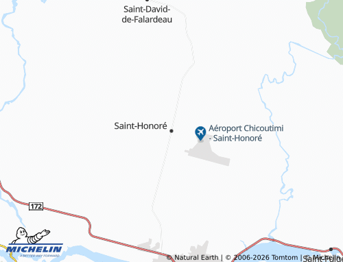 MICHELIN Saint-Honoré map - ViaMichelin