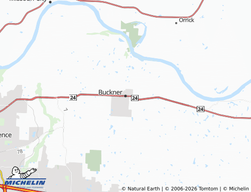 Carte MICHELIN Buckner - ViaMichelin