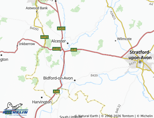 Mappa MICHELIN Exhall - ViaMichelin