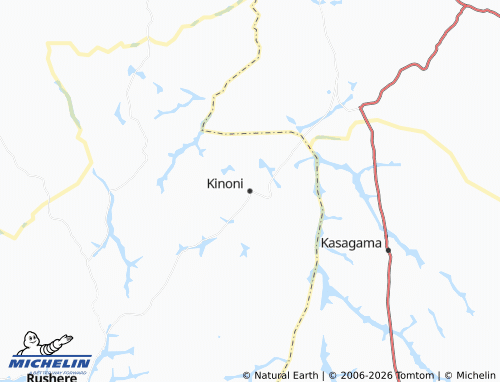 Carte MICHELIN Kinoni - ViaMichelin