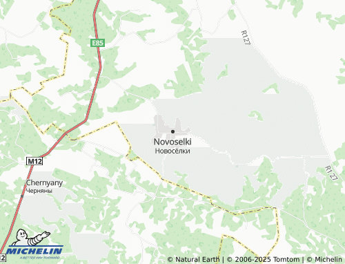 MICHELIN Novoselki map - ViaMichelin