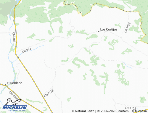 MICHELIN Piedralá map - ViaMichelin