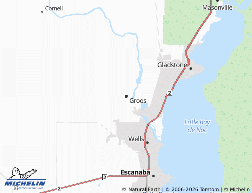 Mappa MICHELIN Groos - ViaMichelin
