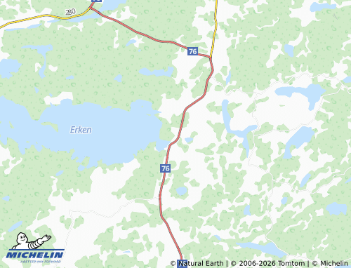 Mapa MICHELIN Svanberga - ViaMichelin