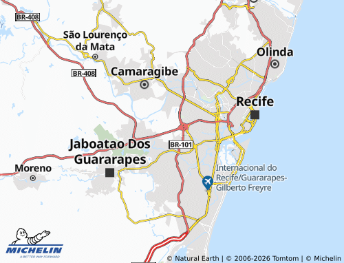 Mapa MICHELIN Curado - ViaMichelin