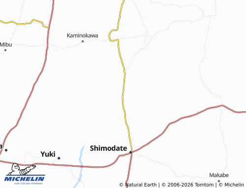 Mappa MICHELIN Yatagai - ViaMichelin