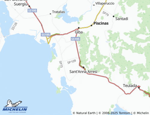MICHELIN Paniesu map - ViaMichelin