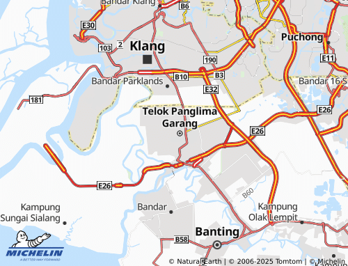 MICHELIN Taman Medan Jaya map - ViaMichelin