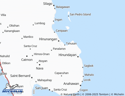 MICHELIN Salvacion map - ViaMichelin