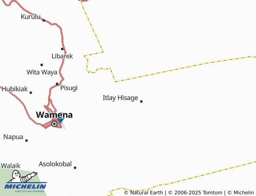 MICHELIN Yogonima map - ViaMichelin
