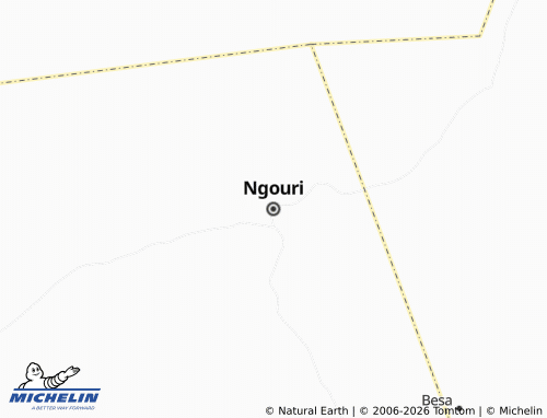 Carte MICHELIN Ngouri - ViaMichelin