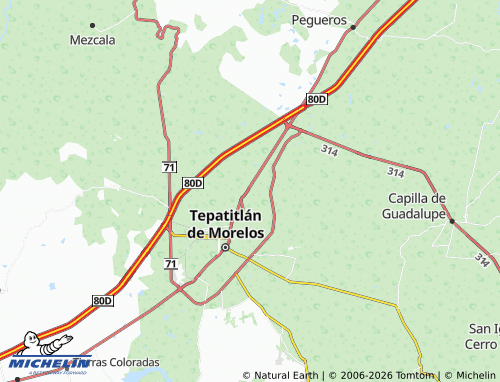 Mapa MICHELIN Sauces de Enmedio - ViaMichelin