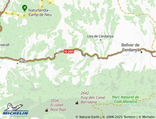 Mapa MICHELIN Bar - ViaMichelin