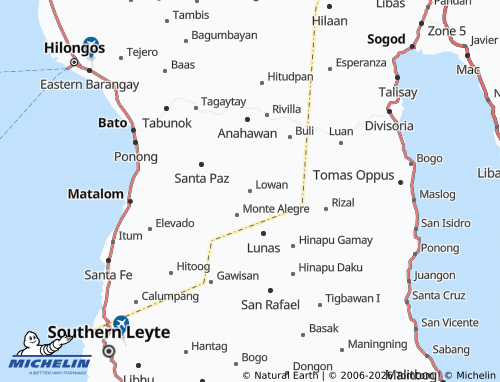 MICHELIN Lowan map - ViaMichelin
