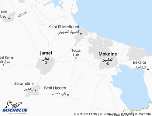 Carte MICHELIN Touza - ViaMichelin