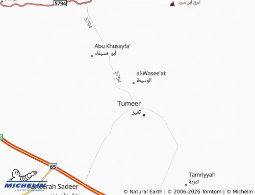 MICHELIN-Landkarte al-'Azeeziyyah - ViaMichelin