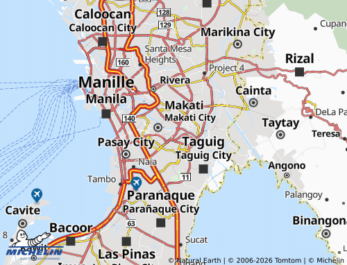 MICHELIN Guadalupe Viejo map - ViaMichelin