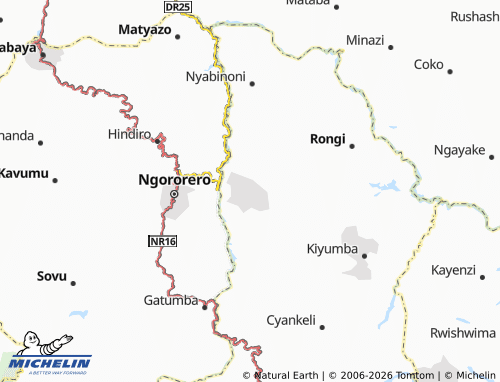 Mapa MICHELIN Kibangu - ViaMichelin