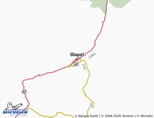 Mappa MICHELIN Illapel - ViaMichelin