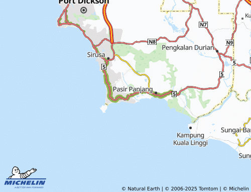 MICHELIN Taman Green View map - ViaMichelin