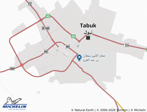 Mappa MICHELIN al-Olya - ViaMichelin